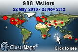 Locations of visitors to this page
